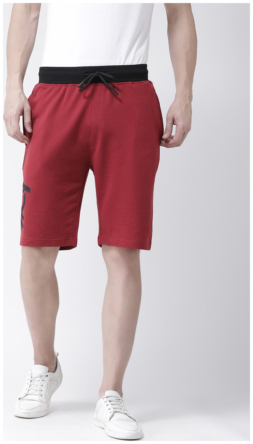 

CLUB YORK Men Red Regular Fit Regular Shorts