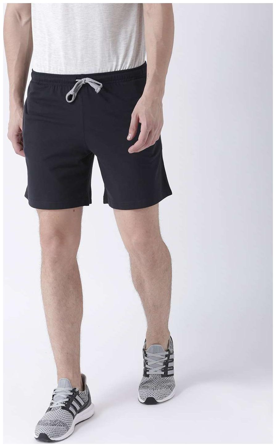 

Club York Men Black Regular Fit Regular Shorts
