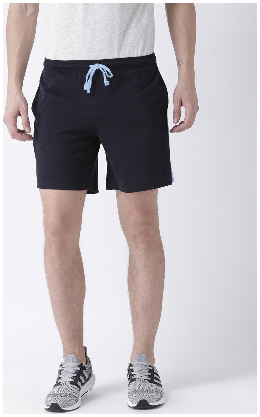 

Club York Men Blue Regular Fit Regular Shorts