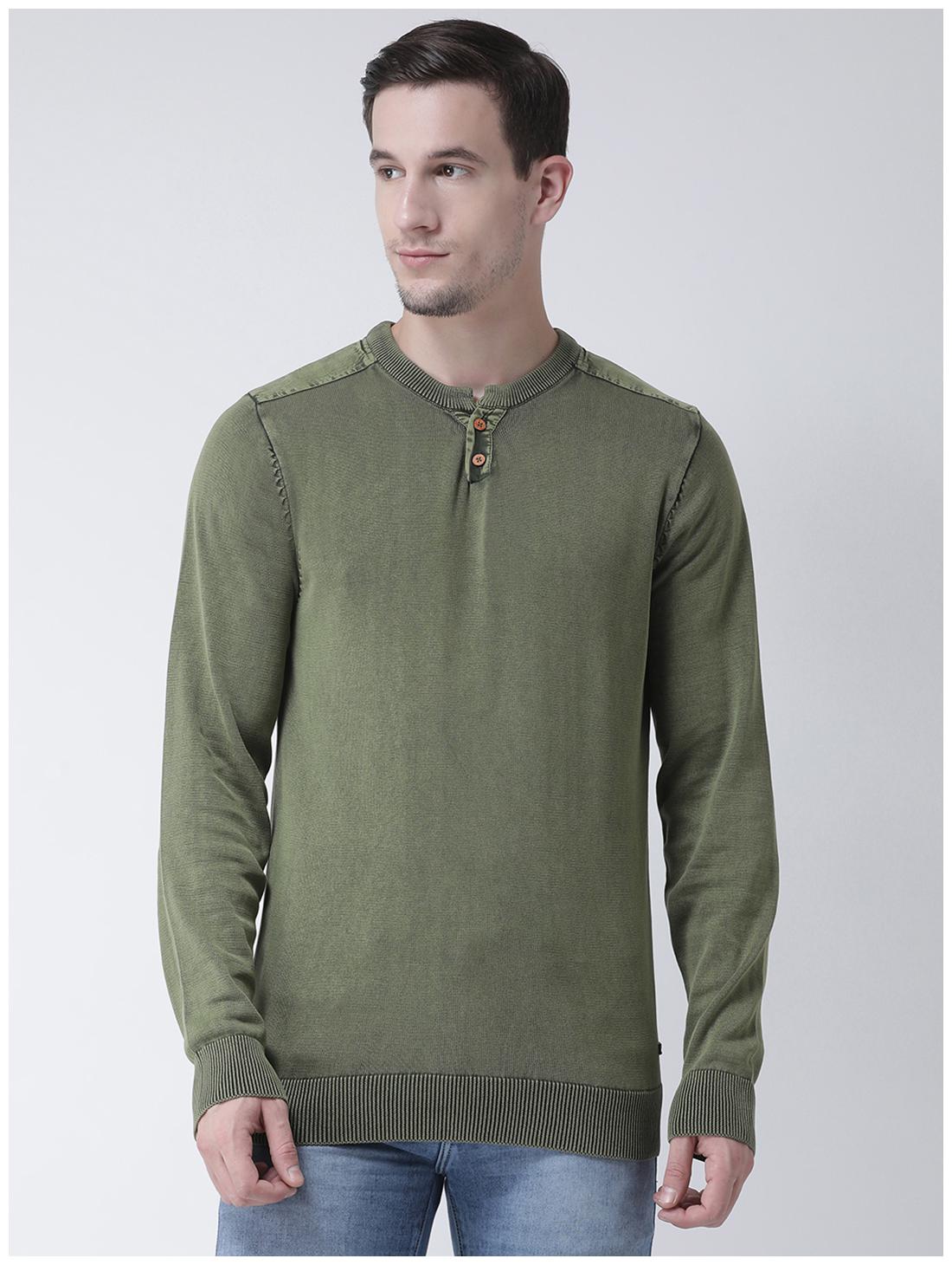 

Club York Men s Casual Sweater Green