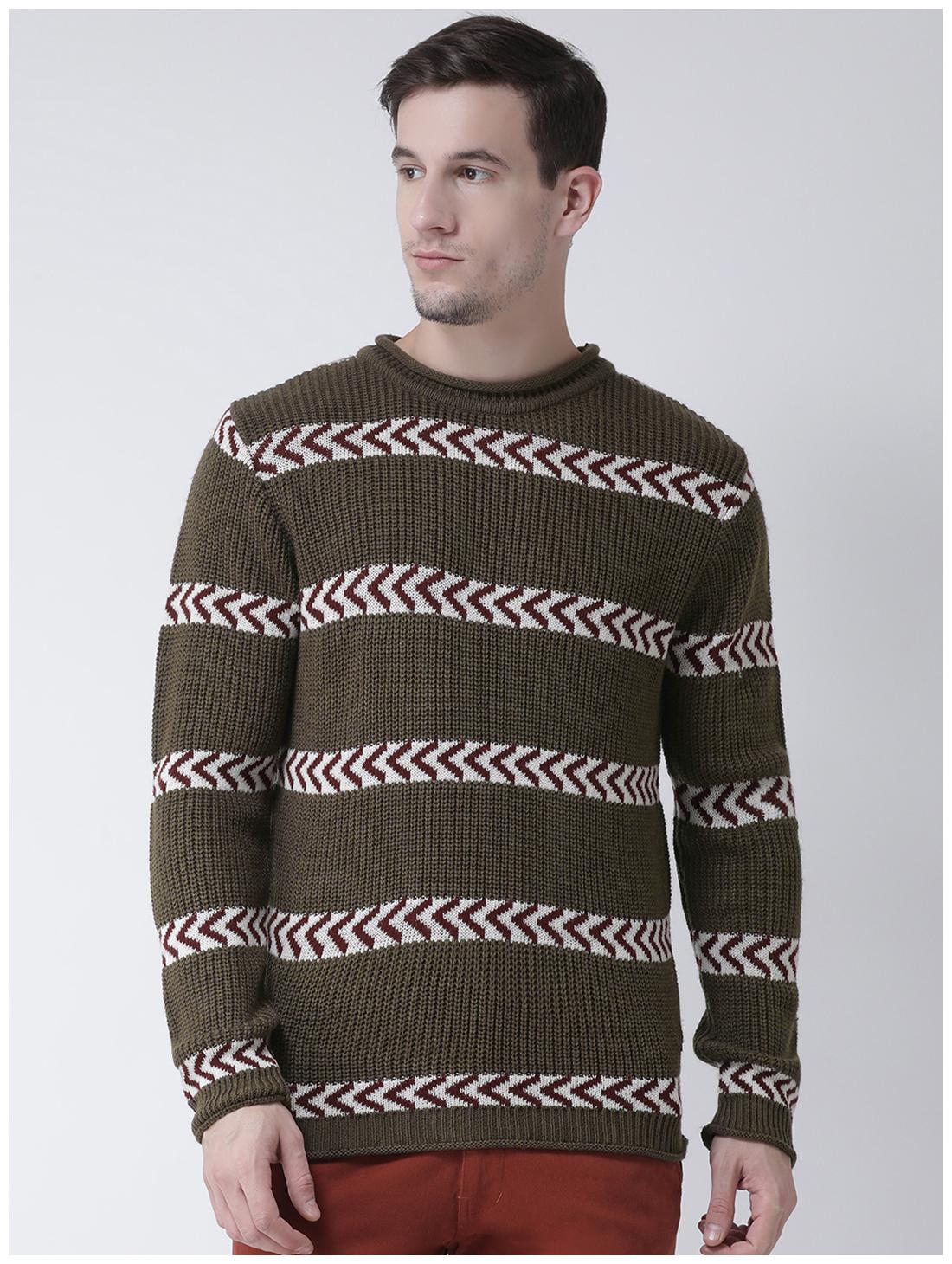 

Club York Men Casual Sweater - Brown