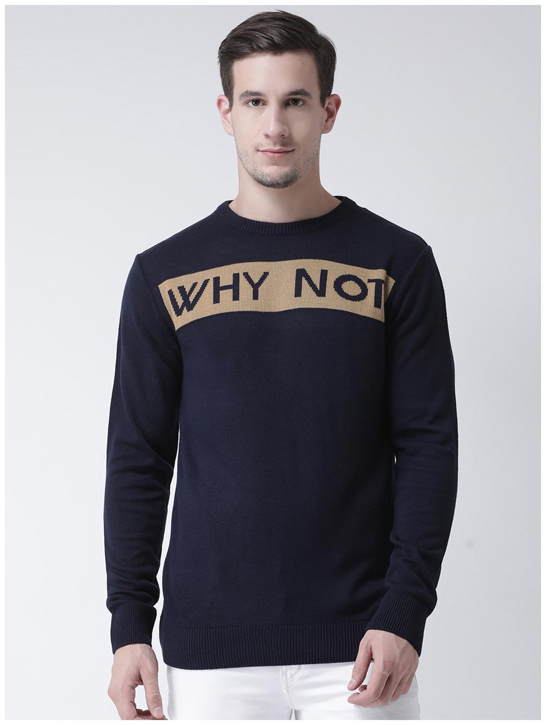 

Club York Men s Casual Sweater Blue