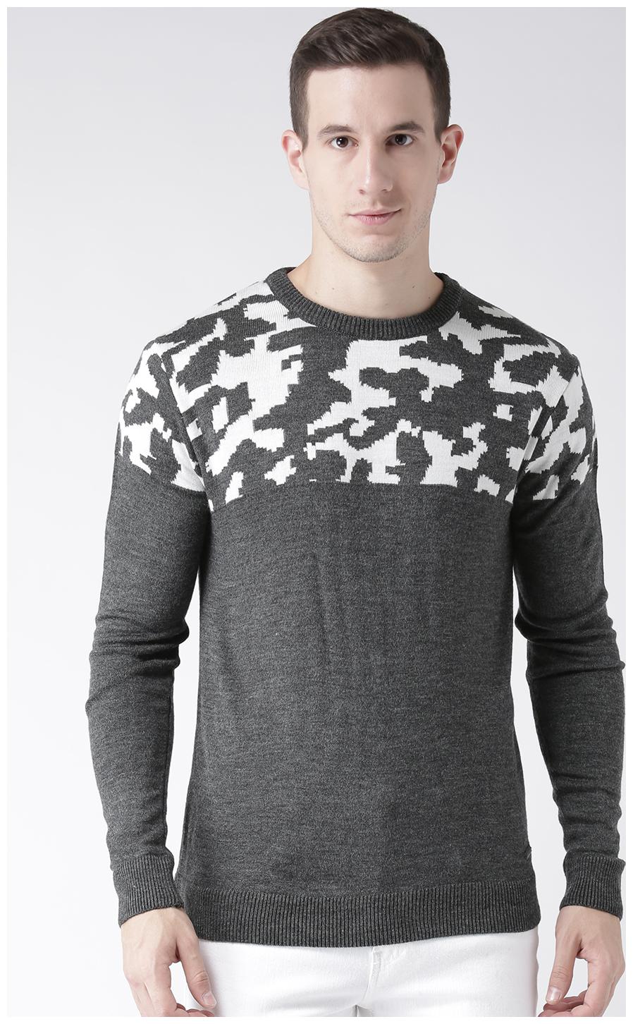 

Club York Men s Long Sleeves Round Neck Argyle Acrylic Sweaters