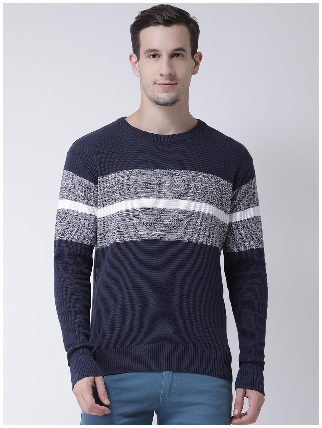 

Club York Men Casual Sweater - Blue