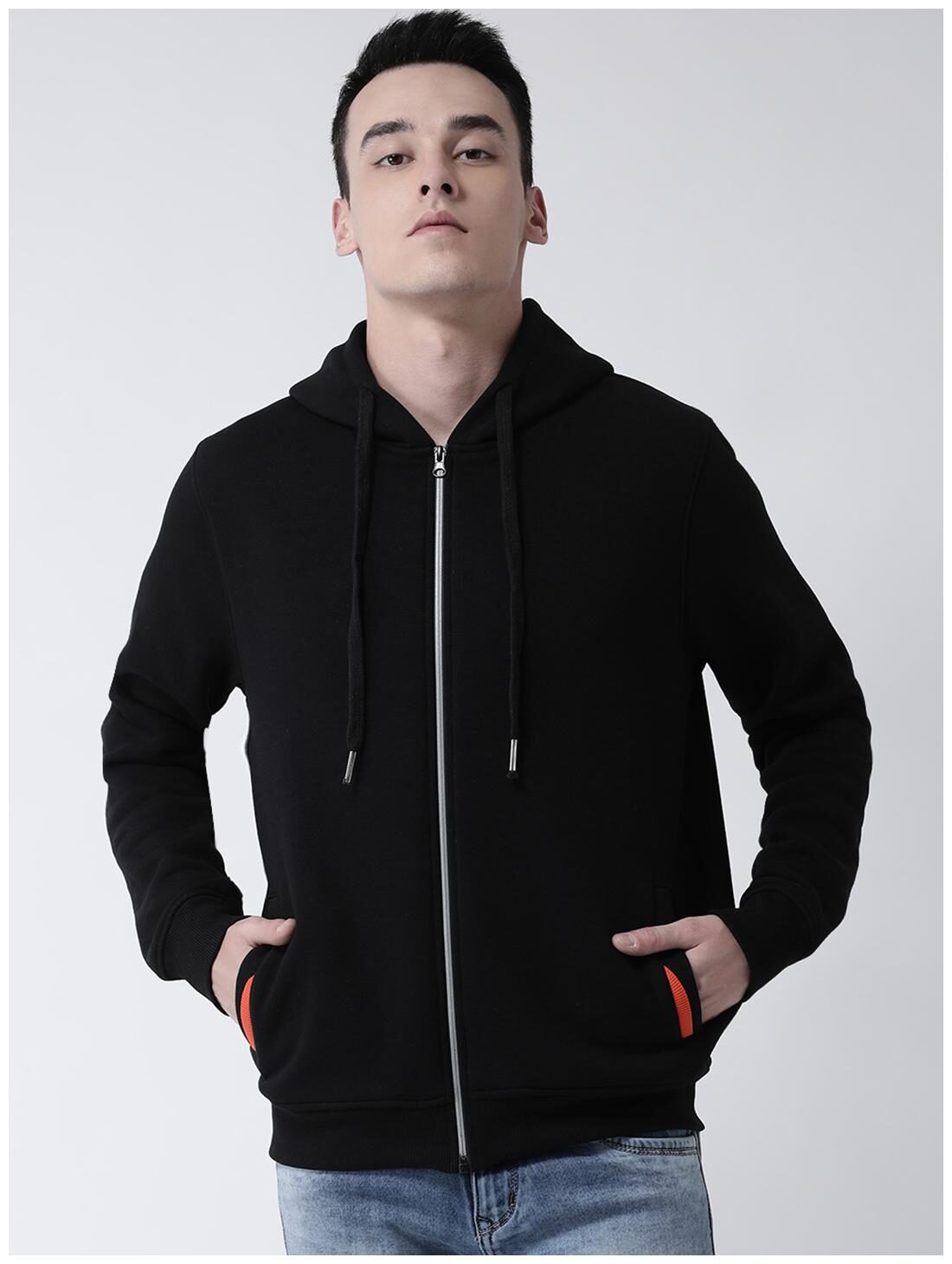 

Club York Men Sweatshirt Hoodies - Black