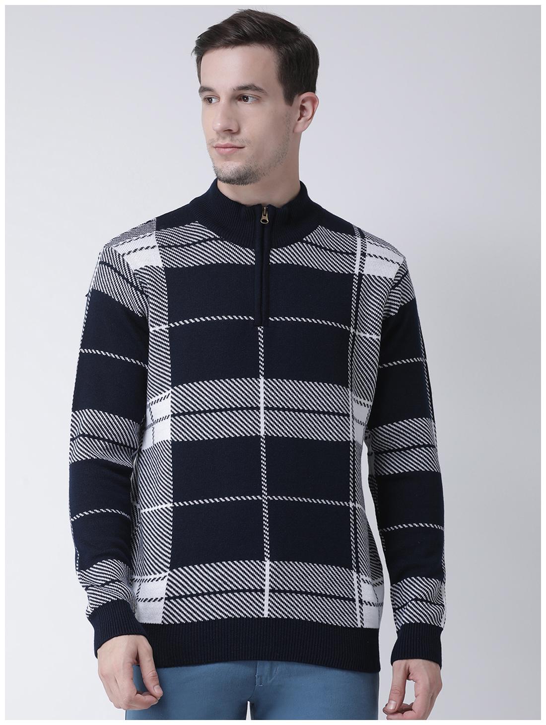 

Club York Men Casual Sweater - Blue