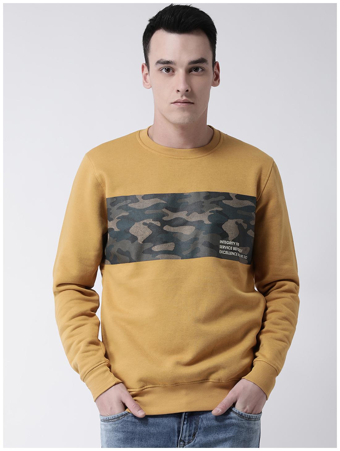 

Club York Men Sweatshirt Hoodies - Yellow
