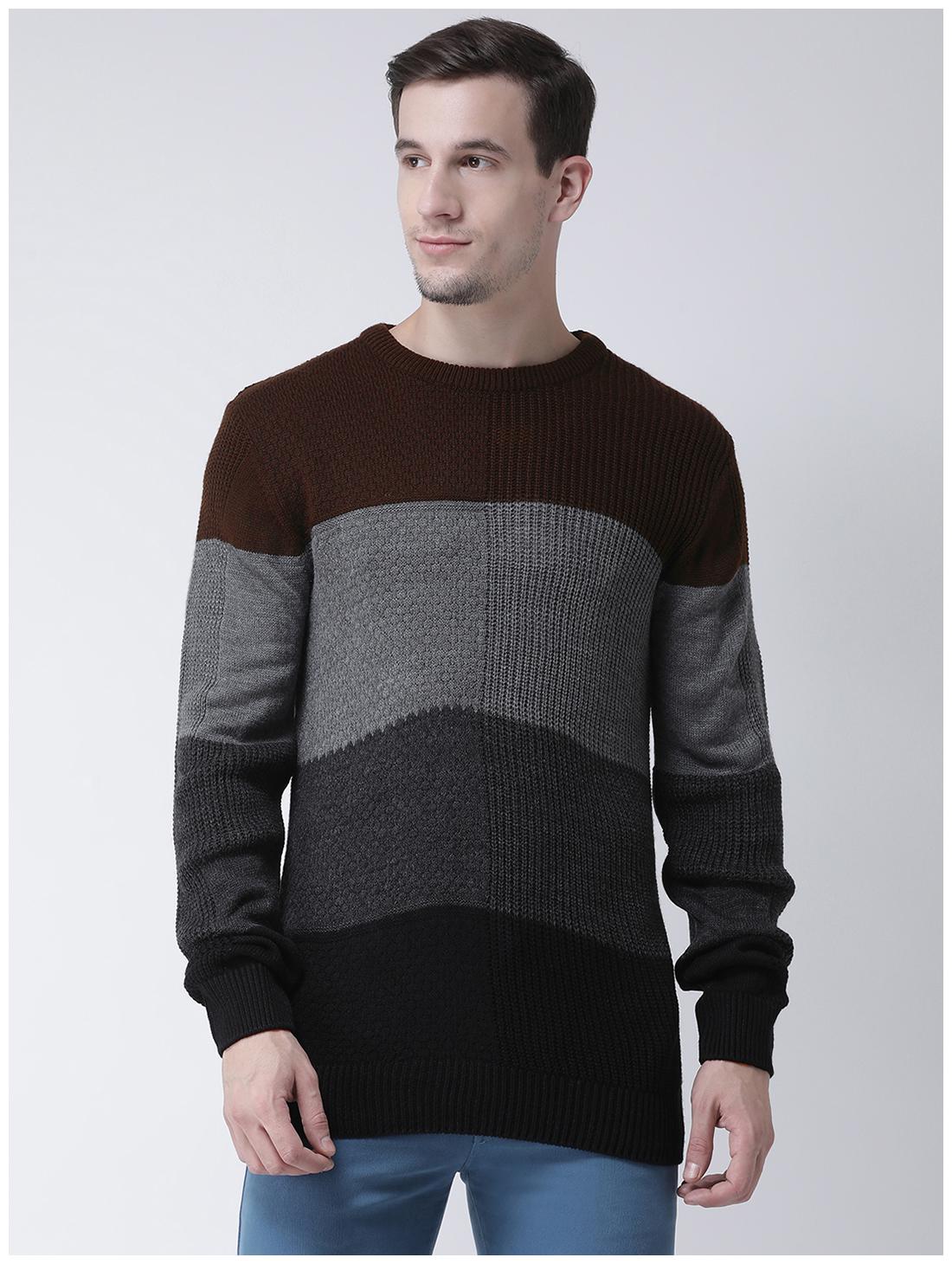 

Club York Men Casual Sweater - Grey