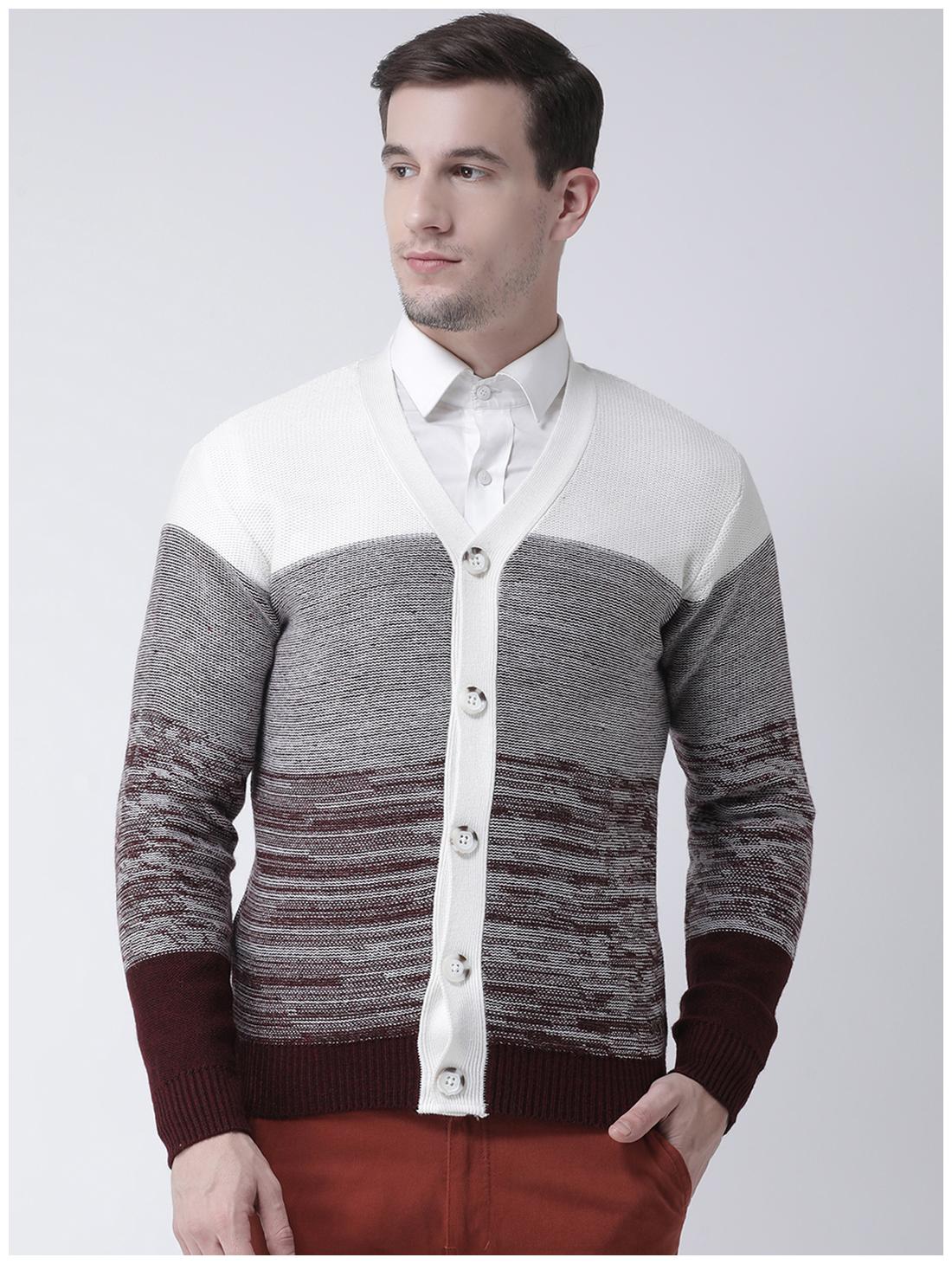 

Club York Men s Casual Sweater Maroon