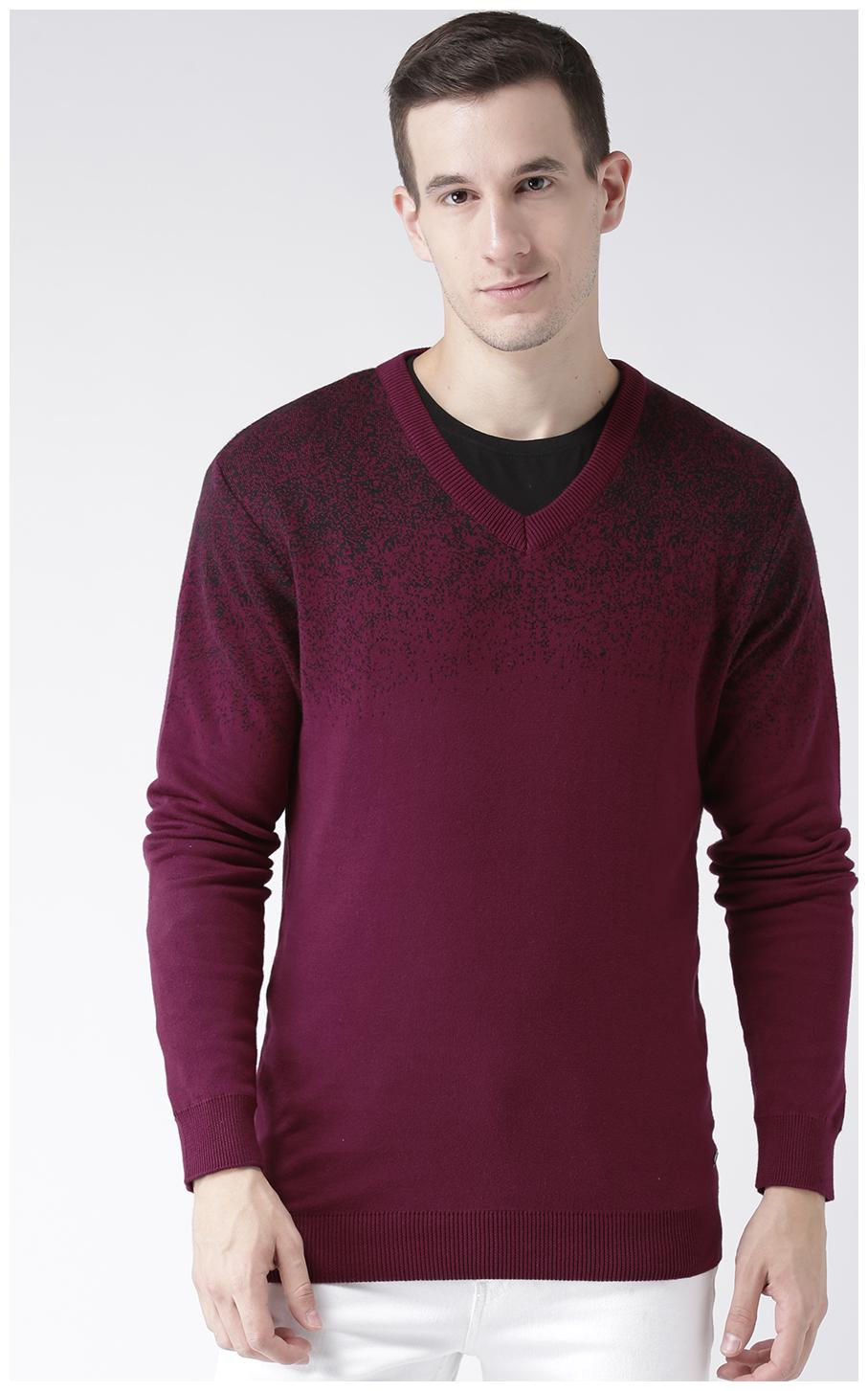 

Club York Men s Long Sleeves V-Neck Speckled Acrylic Sweaters