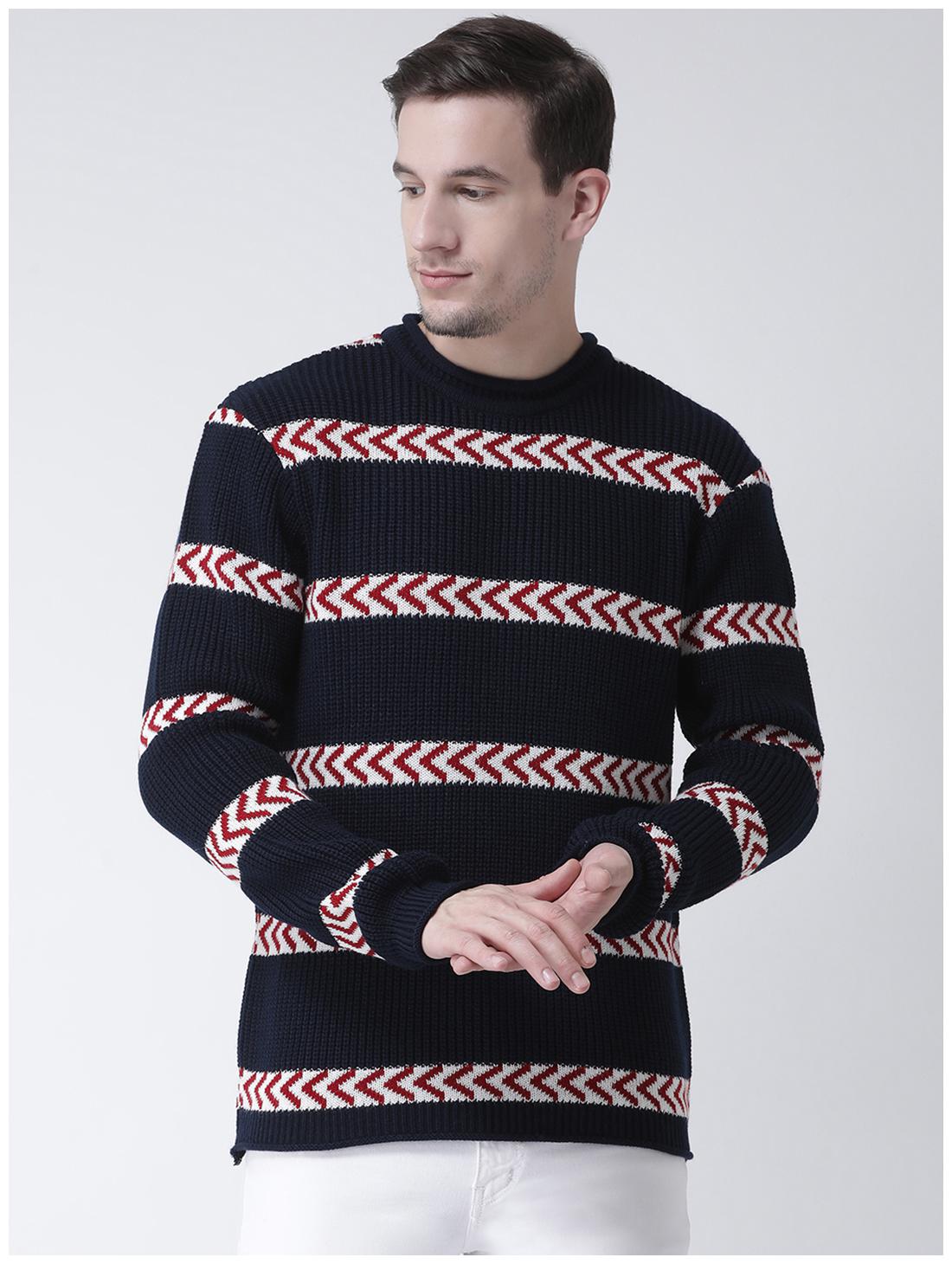 

Club York Men Casual Sweater - Blue