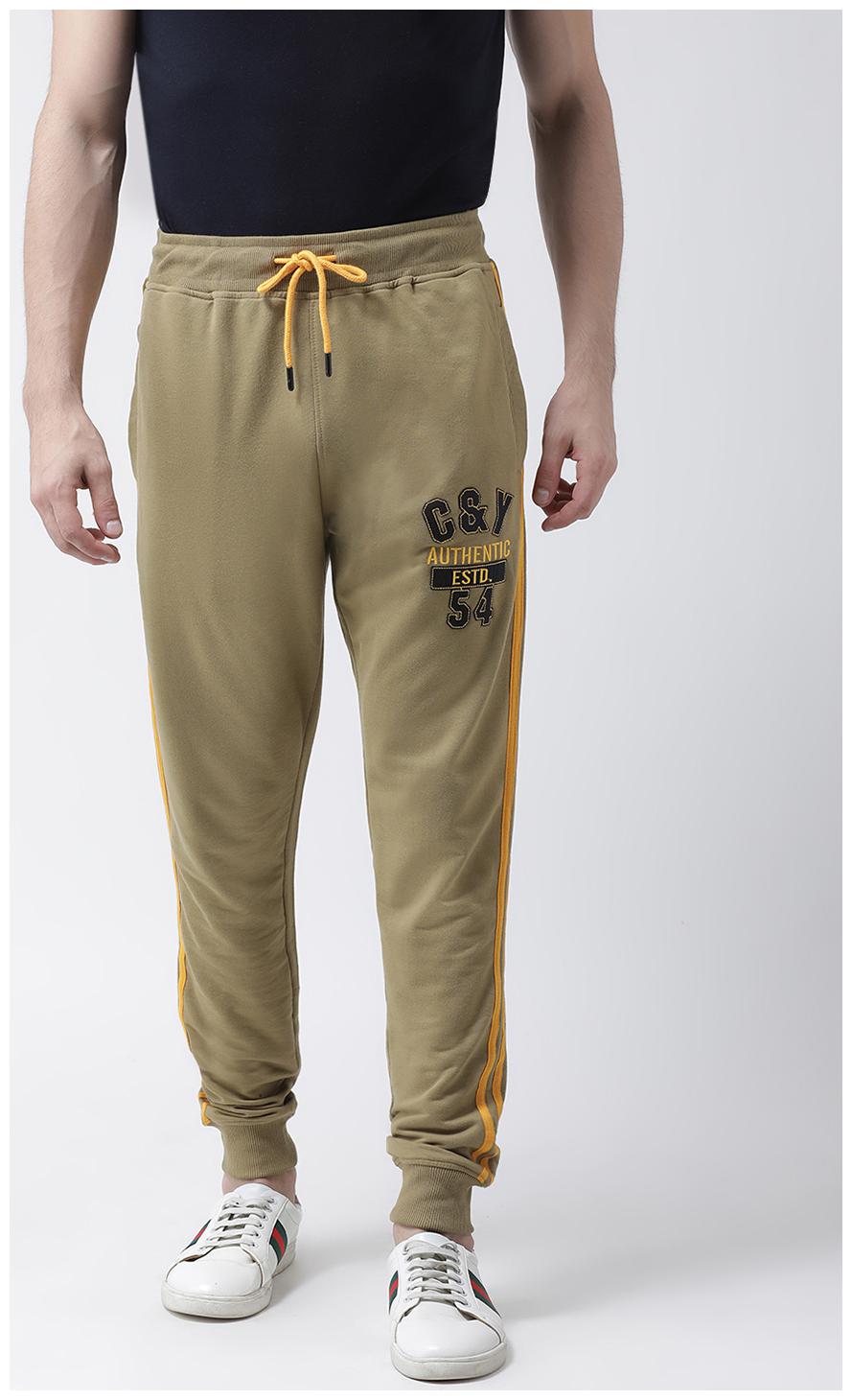 

CLUB YORK Men Cotton Blend Joggers Green color