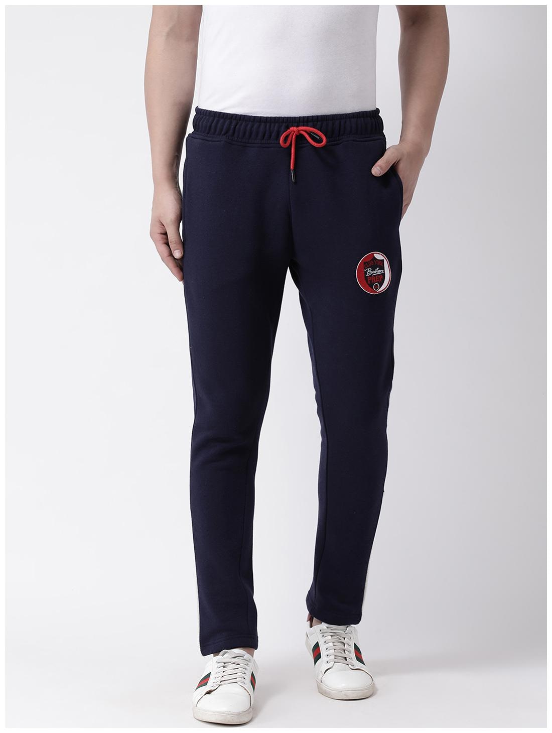 

CLUB YORK Men Blue Solid Slim fit Joggers