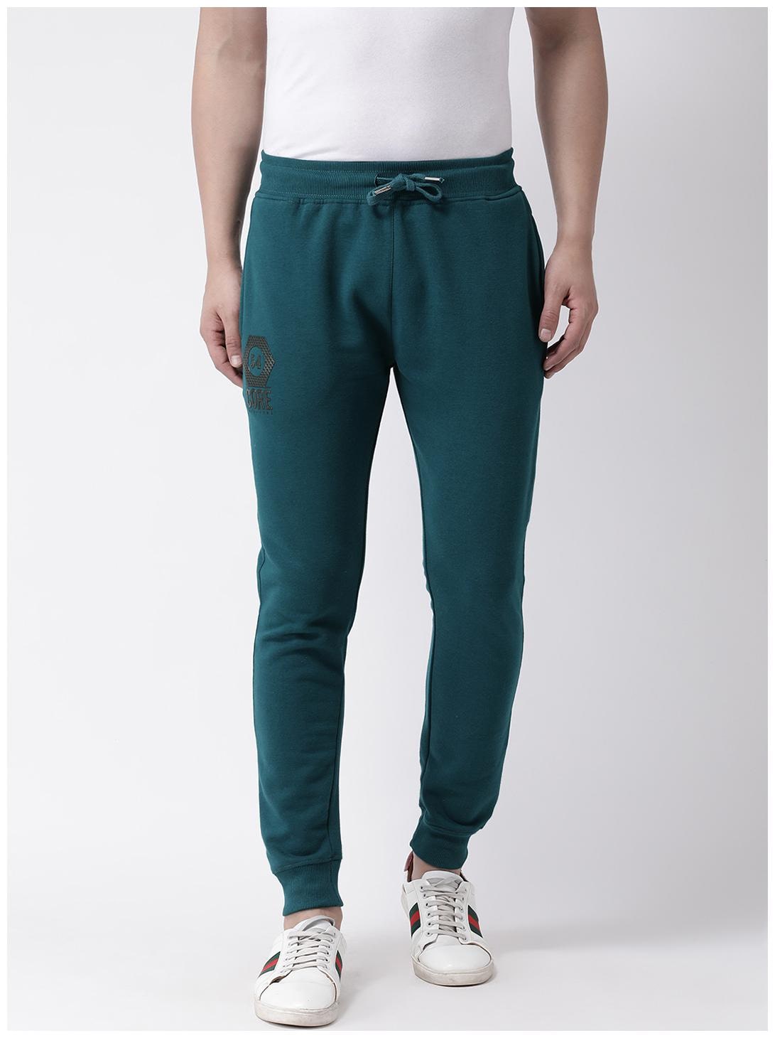 

CLUB YORK Men Green Solid Slim fit Joggers