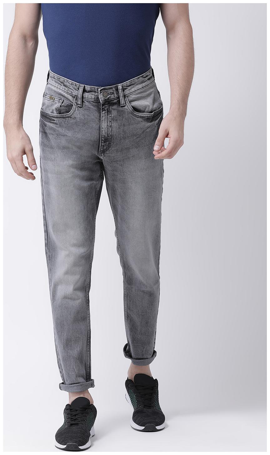 

CLUB YORK Men Grey Slim Fit Jeans