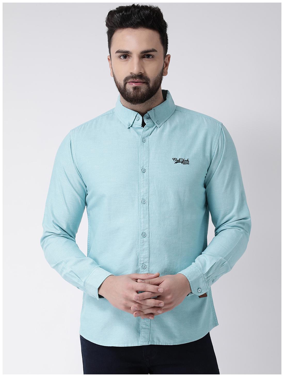 

Club York Men Casual Shirt - Blue
