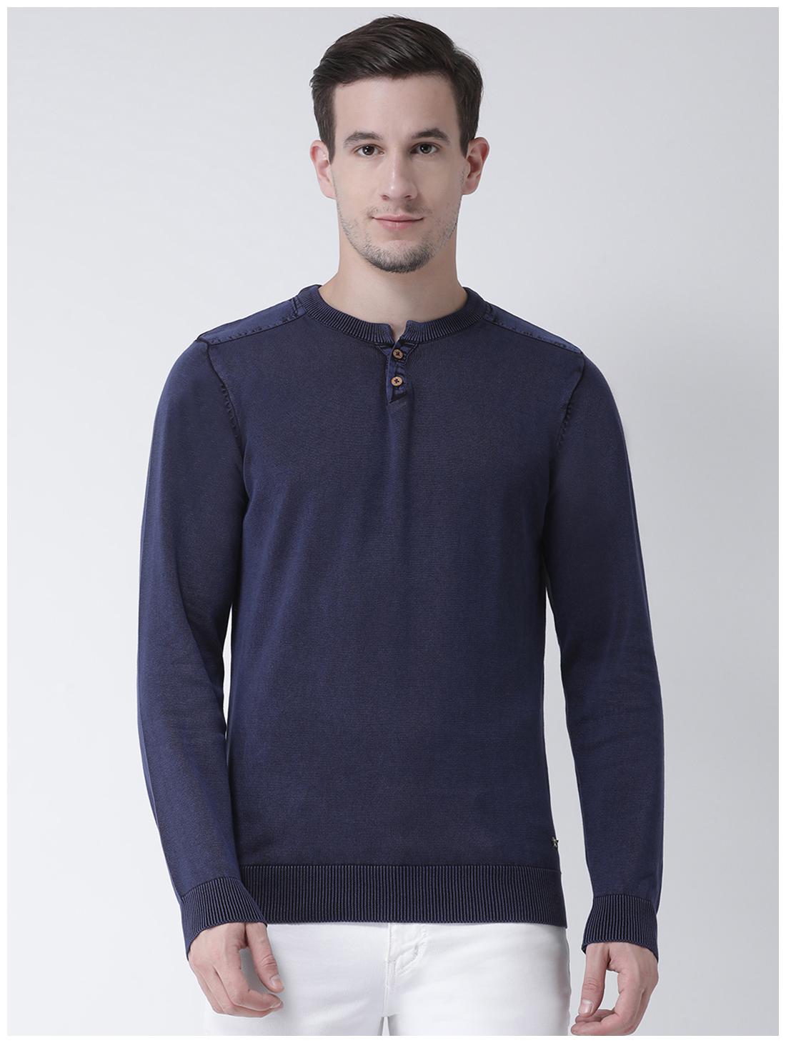 

Club York Men s Casual Sweater Blue
