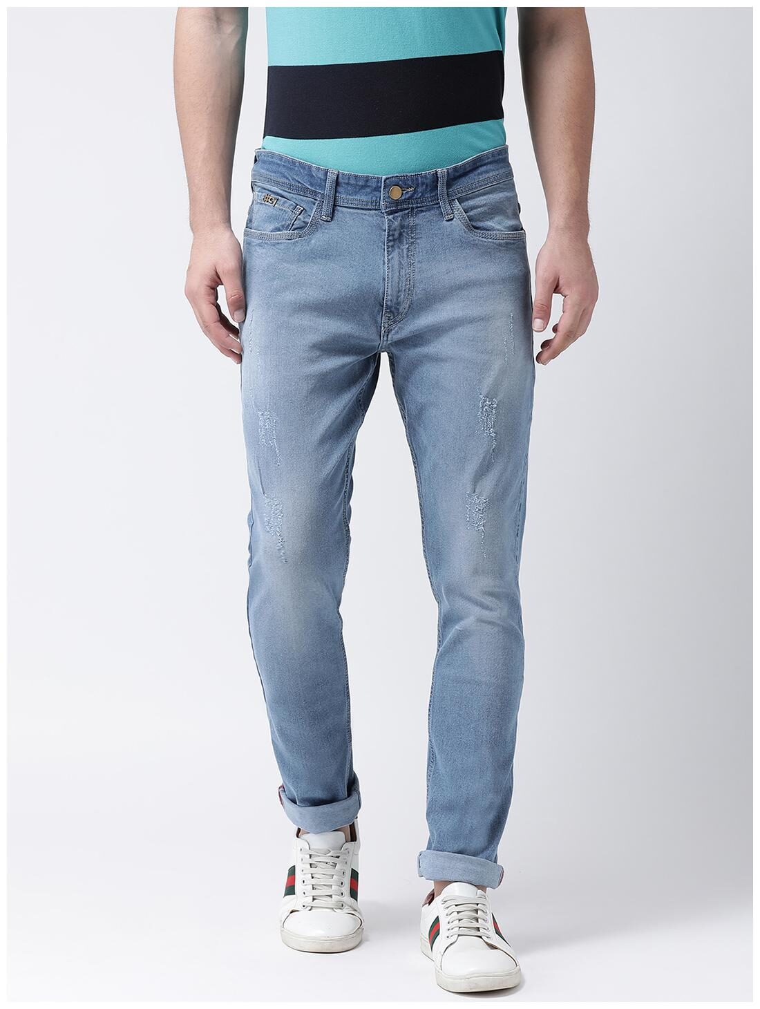 

CLUB YORK Men Blue Slim Fit Jeans