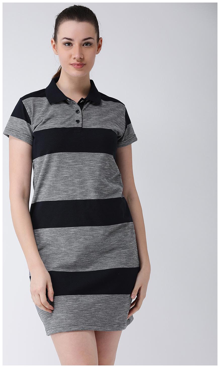 

CLUB YORK Multi Striped Sheath dress