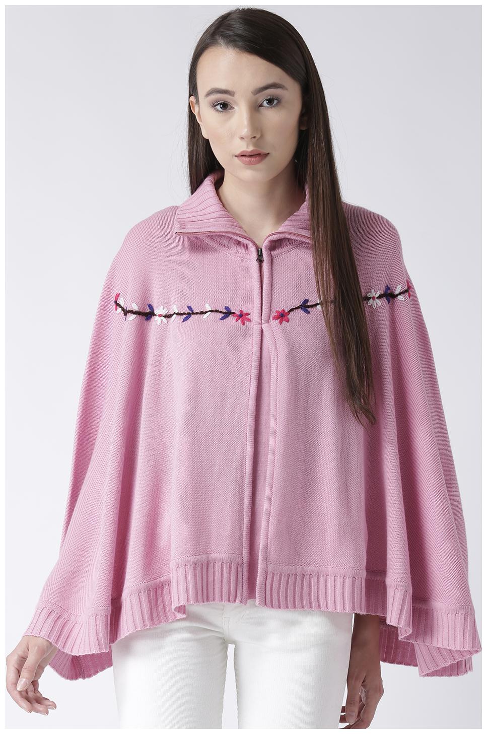 

Club York Women s self design shrug with zipper