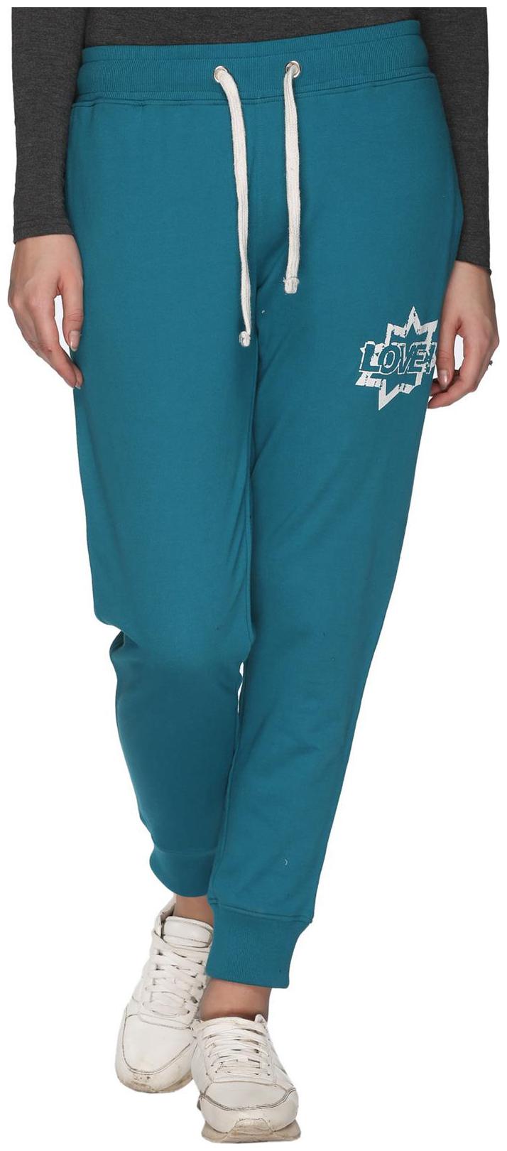 

Club York Women Regular fit Cotton Solid Track pants - Blue