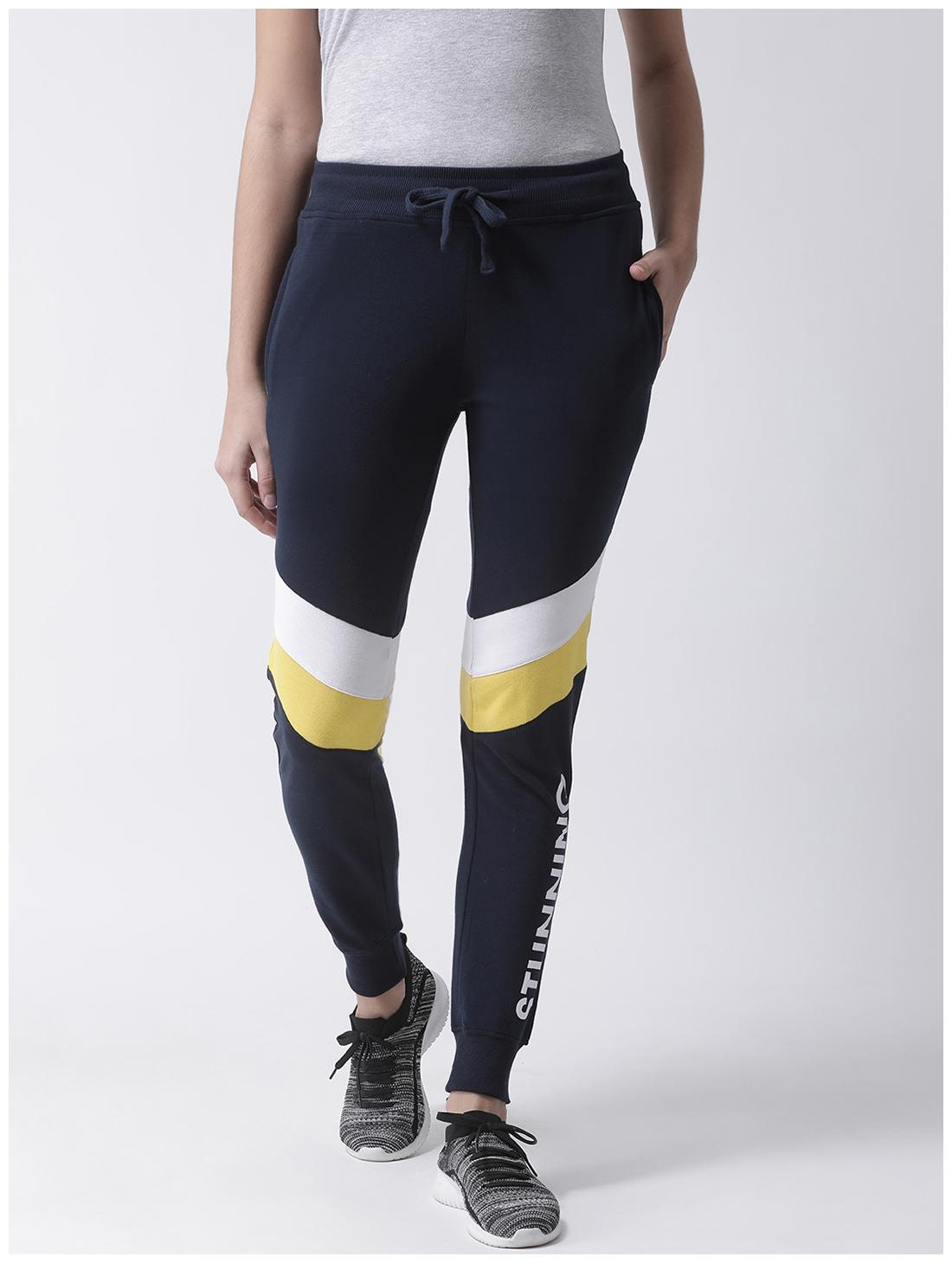 

Club York Women s Blue Colorblocked Jogger