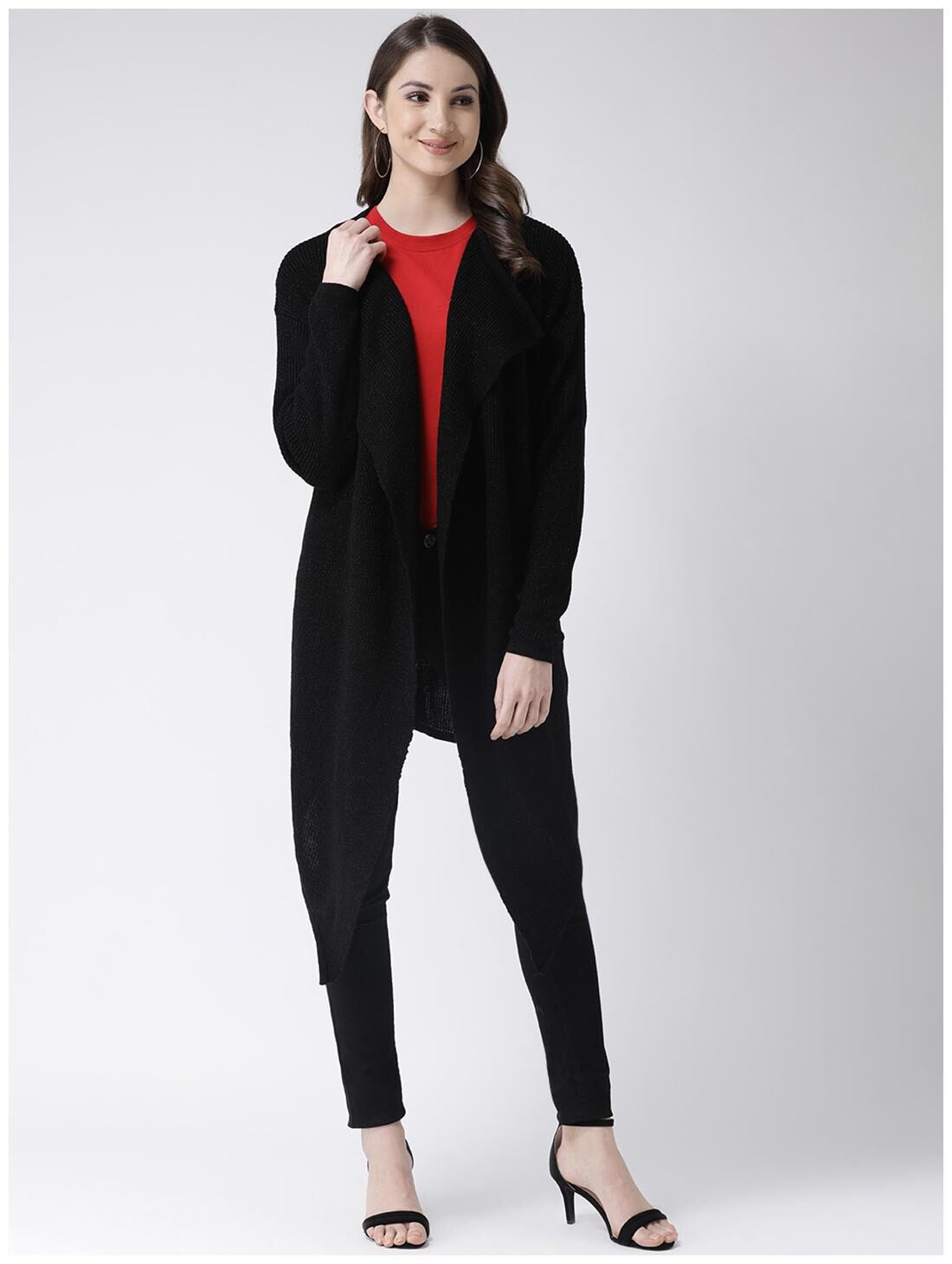 

CLUB YORK Women Shrug - Black