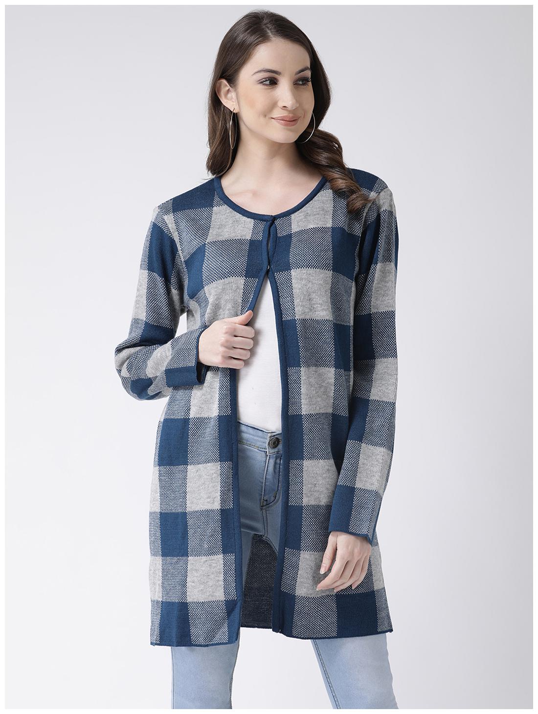 

CLUB YORK Women Shrug - Blue