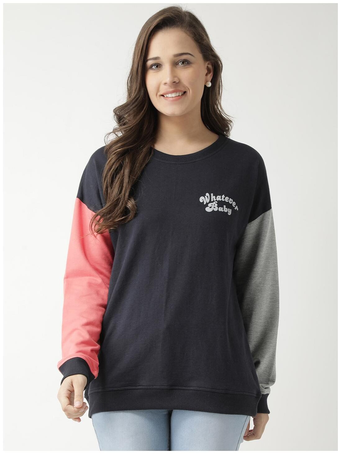 

CLUB YORK Women Printed Sweatshirt - Blue