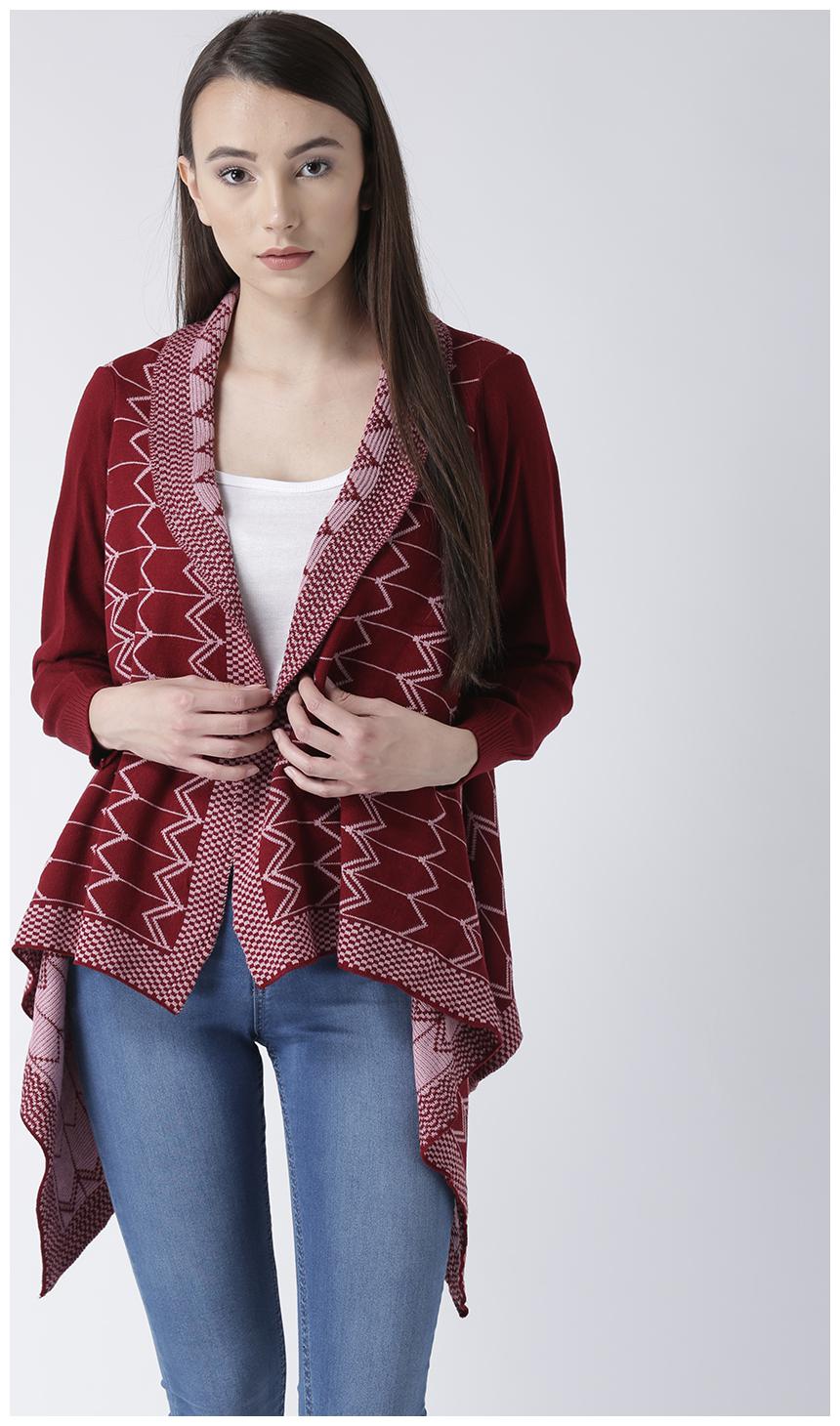 

Club York Women s self design front open shrug