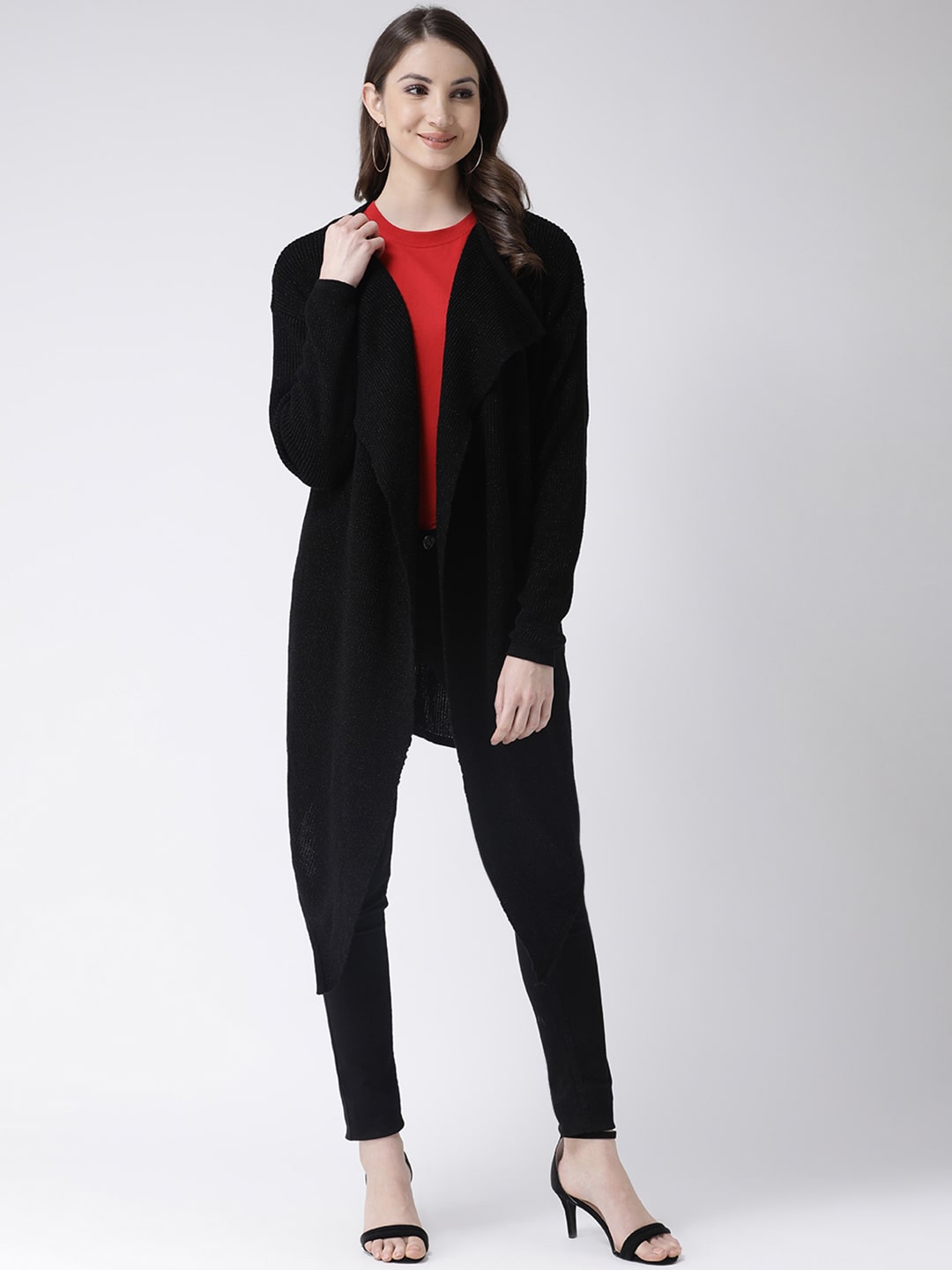 

CLUB YORK Women Shrug - Black