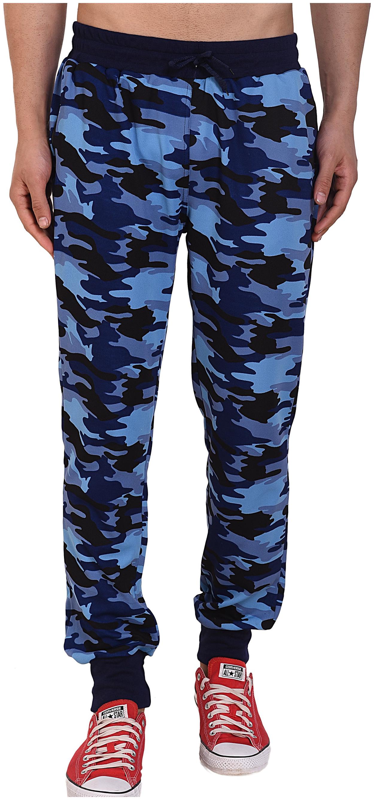 

CNC Men Matty Active Camo Print Lower Blue