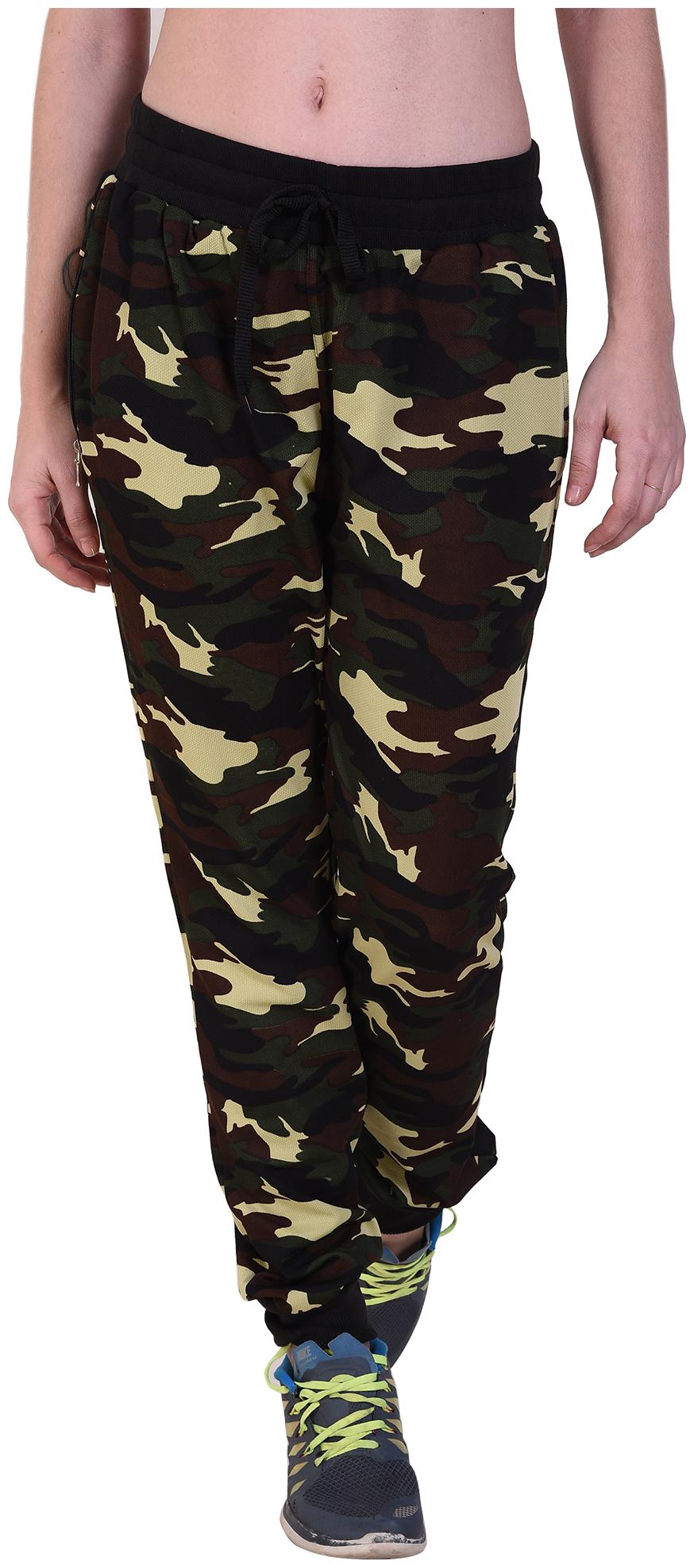 

Chrome Coral Women Regular fit Cotton Printed Track pants - Green