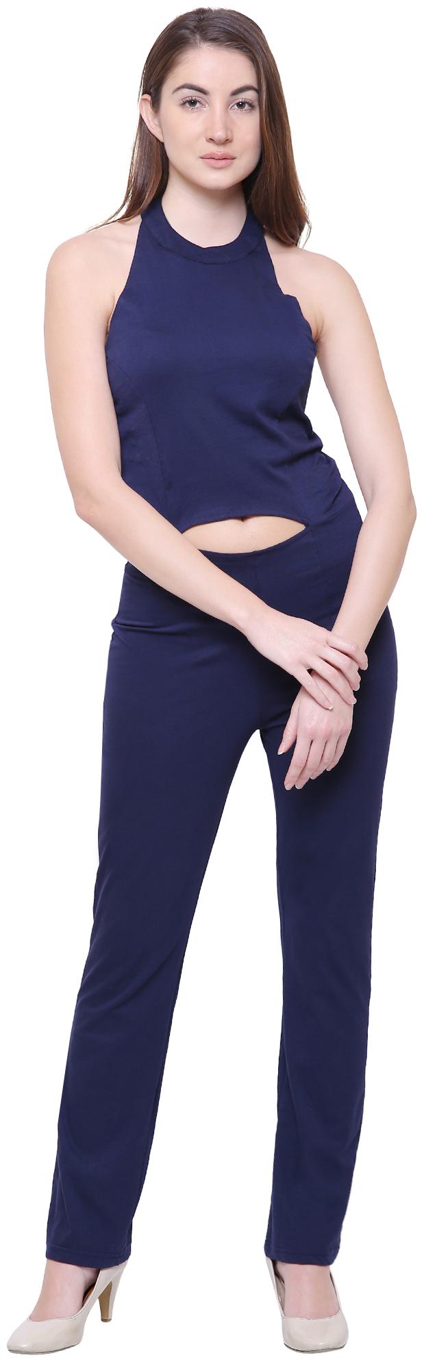 

COA Solid Jumpsuit Dungaree - Blue