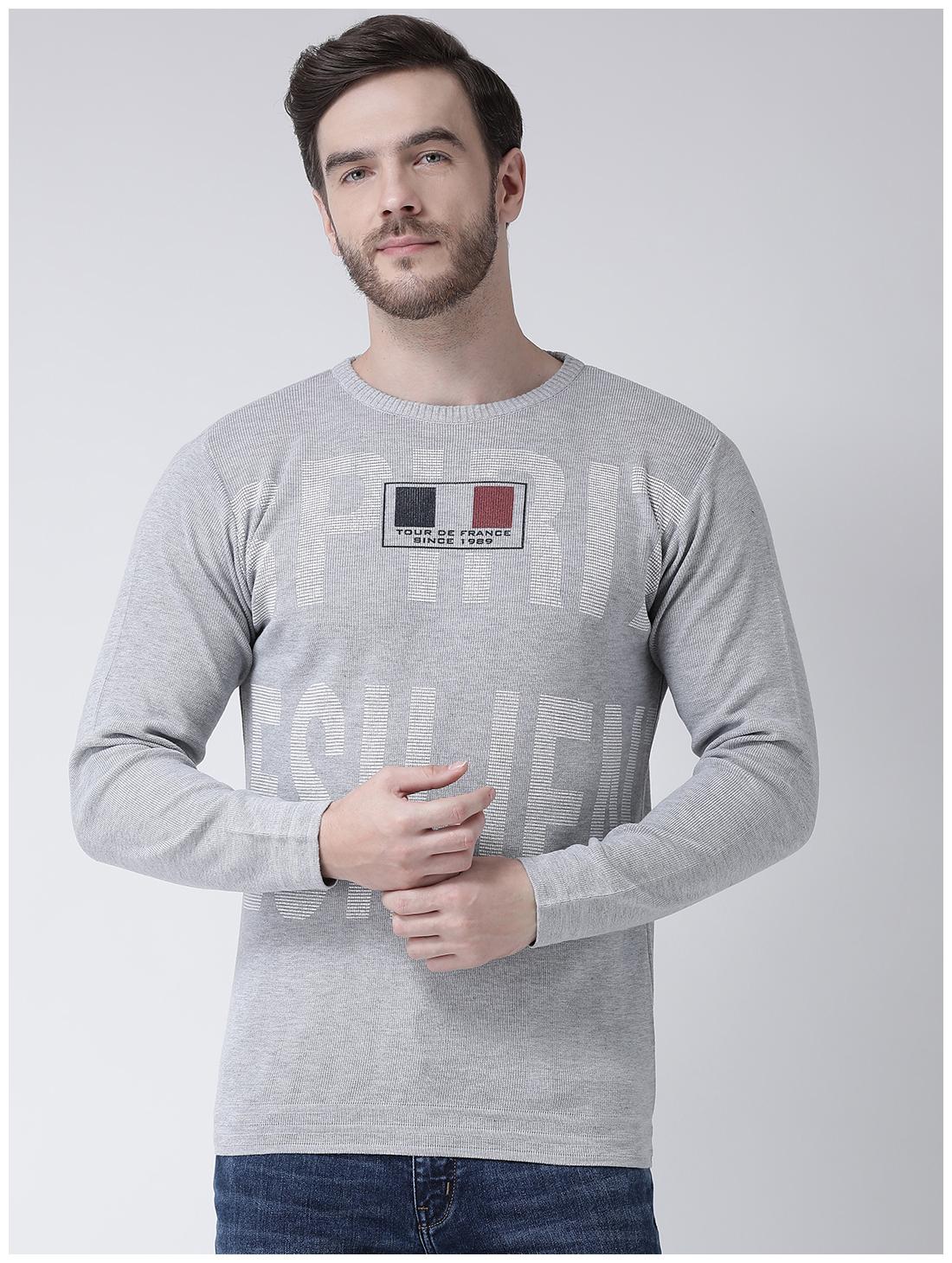 

COBB Acrylic Men Grey Pullover