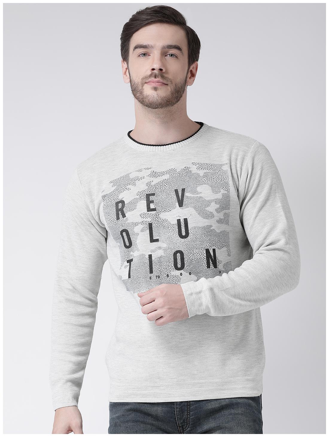 

COBB Men Acrylic Pullover Grey