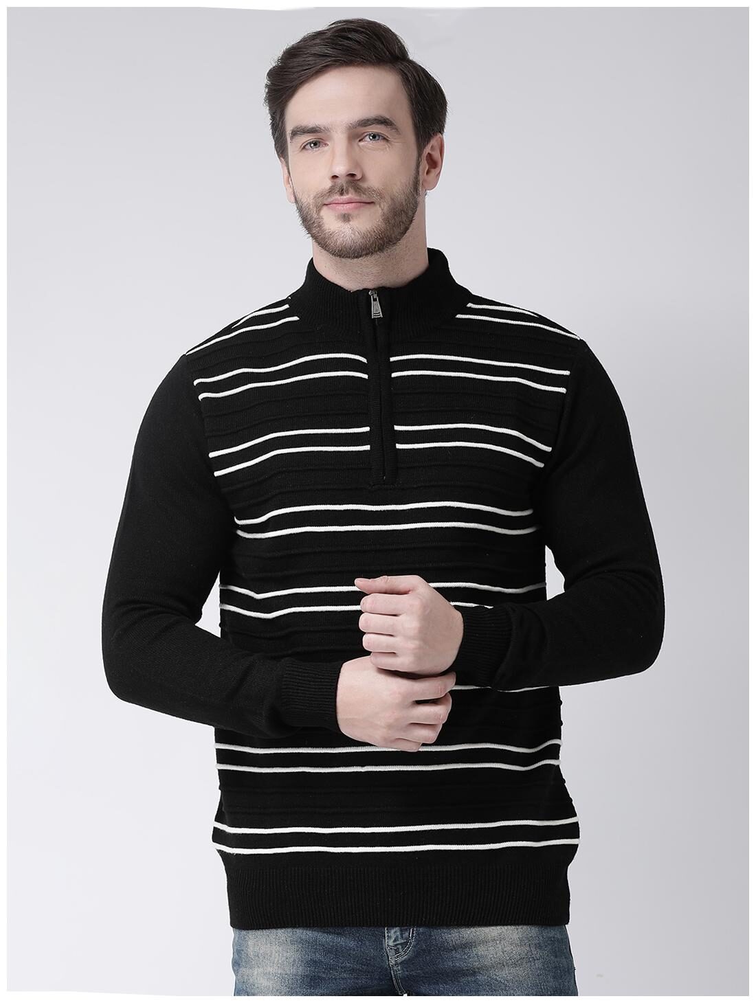 

COBB Men Acrylic Pullover Black