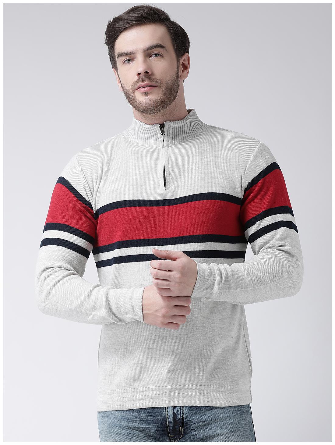 

COBB Men Acrylic Pullover Grey
