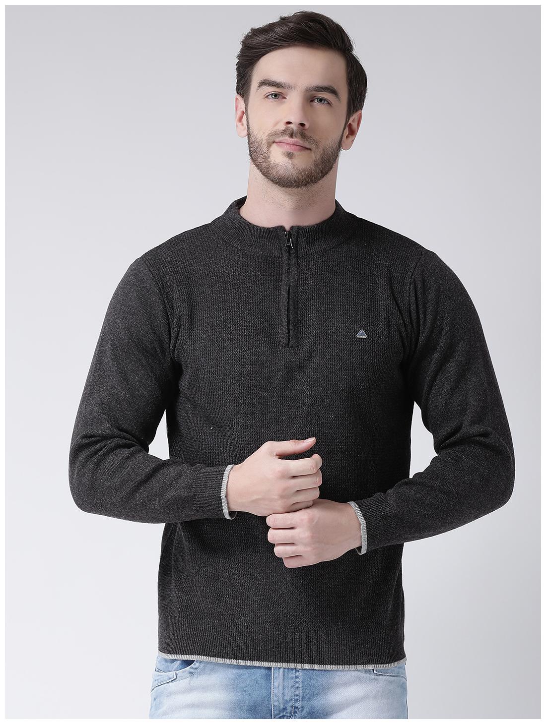 

COBB Men Acrylic Pullover Grey