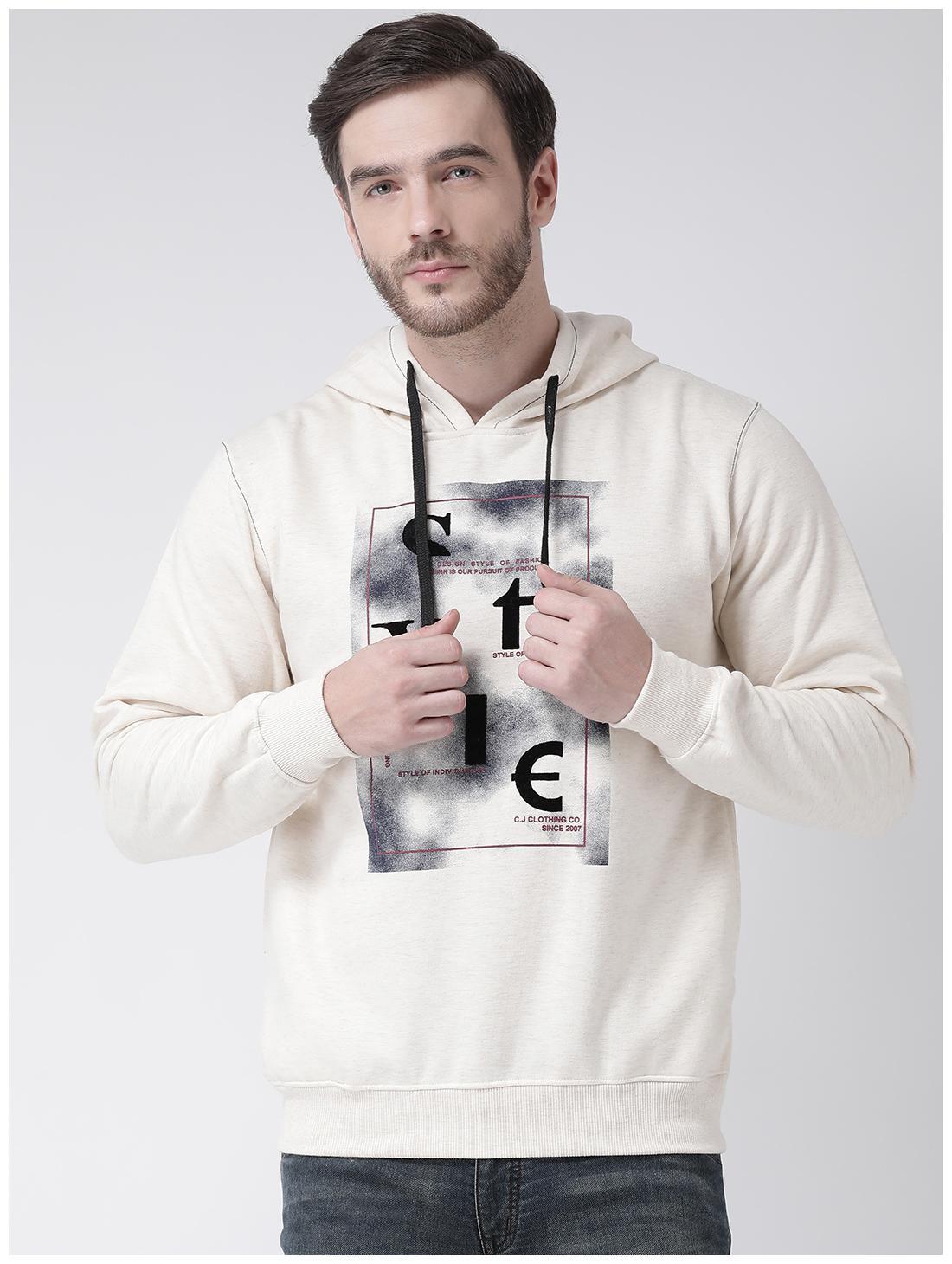 

COBB Men Grey Hooded Sweatshirt