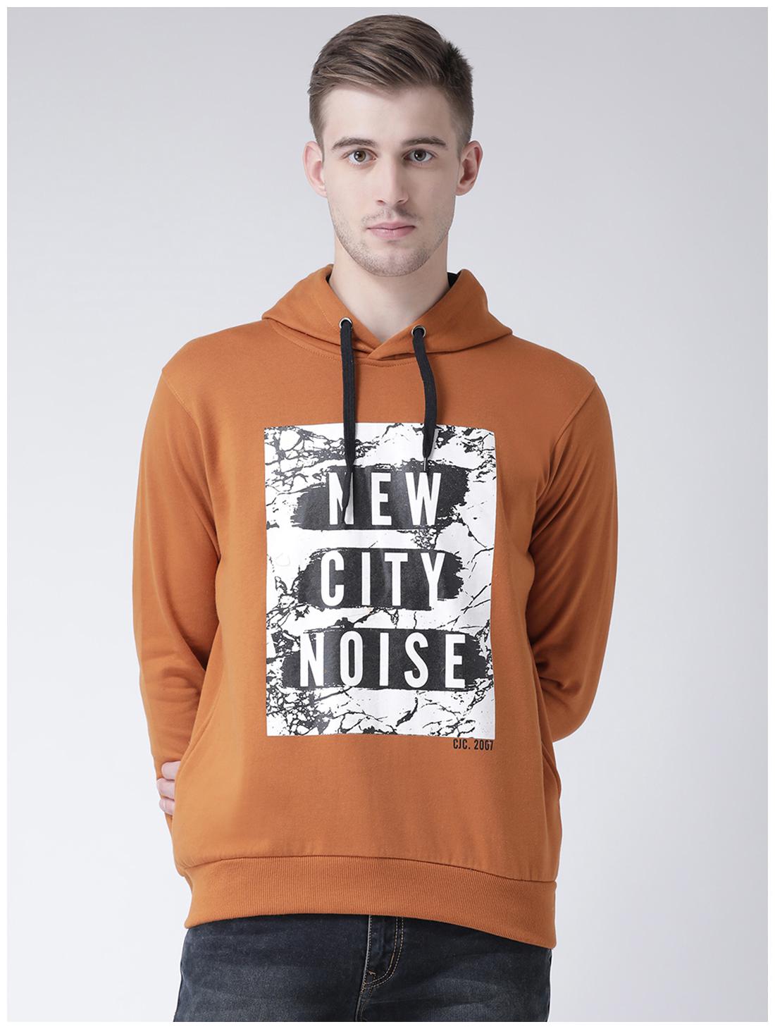 

COBB Men Cotton Printed Sweatshirt Yellow