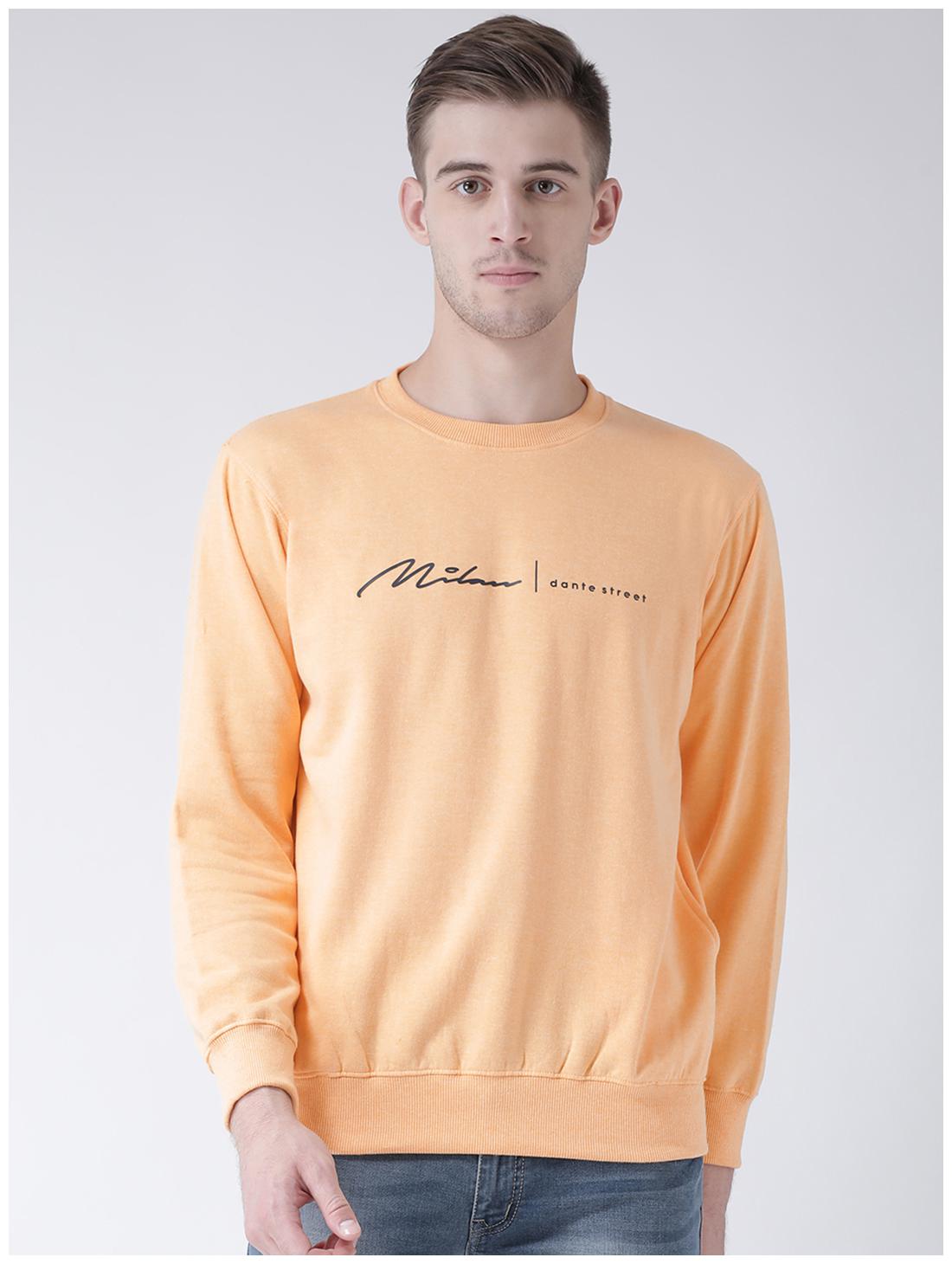 

COBB Men Cotton Printed Sweatshirt Yellow