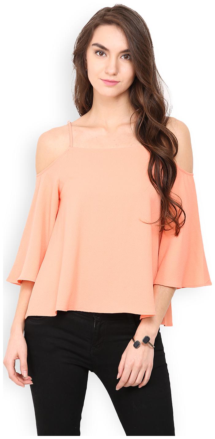 

Trend Arrest Women Dyed Regular top - Pink