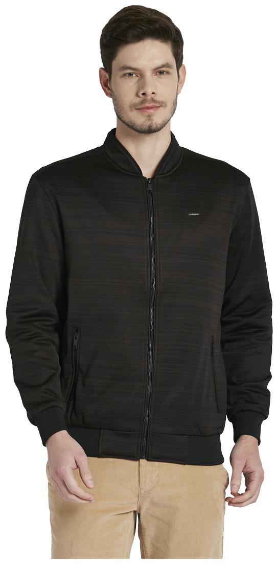 

ColorPlus Cotton Men Bomber Jacket Black