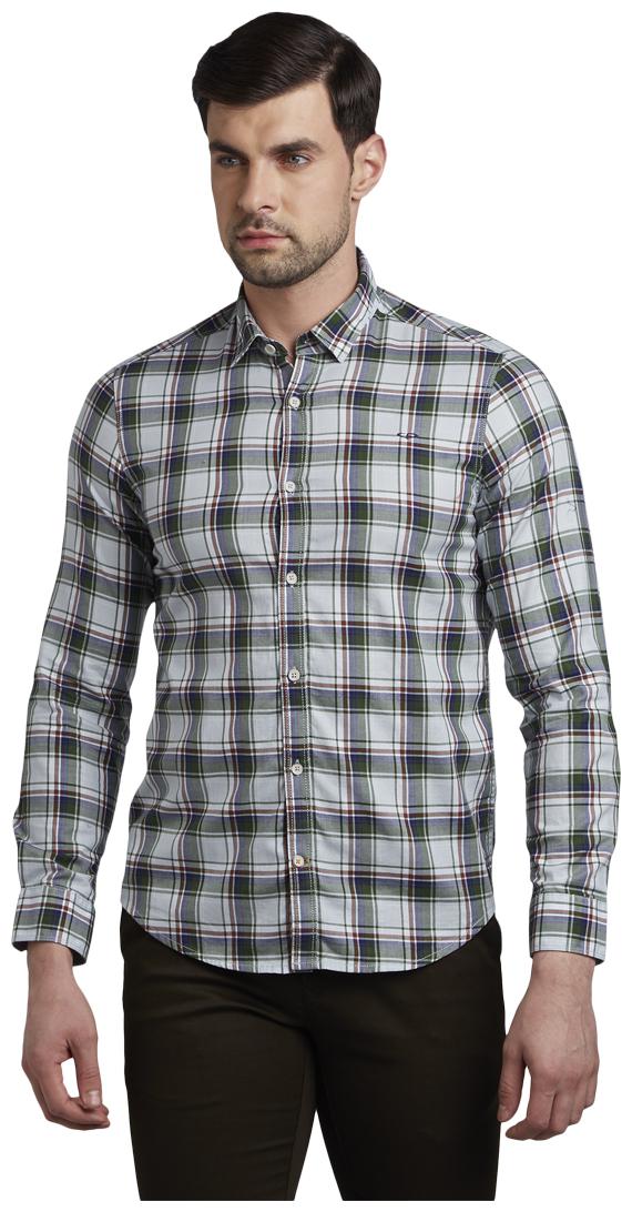 

ColorPlus Men Multi Checked Slim Fit Casual Shirt