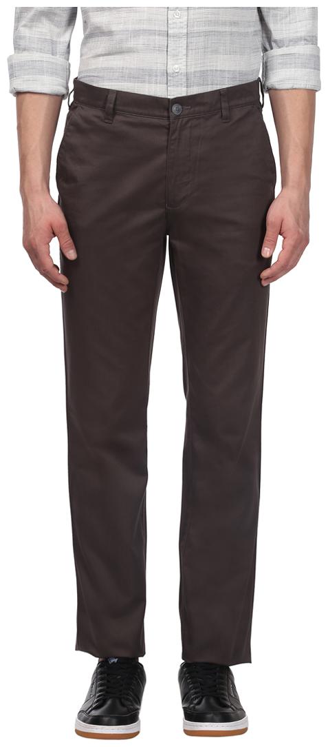 

ColorPlus Men Grey Solid Regular fit Chinos