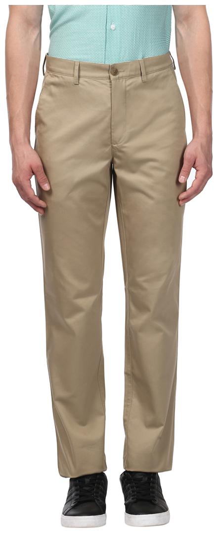 

ColorPlus Men Brown Solid Regular fit Chinos