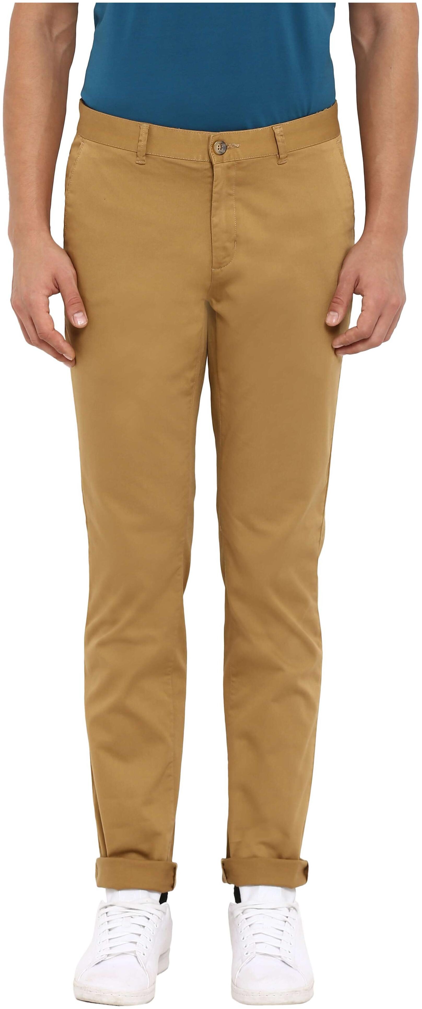 

ColorPlus Khaki Regular Fit Trouser