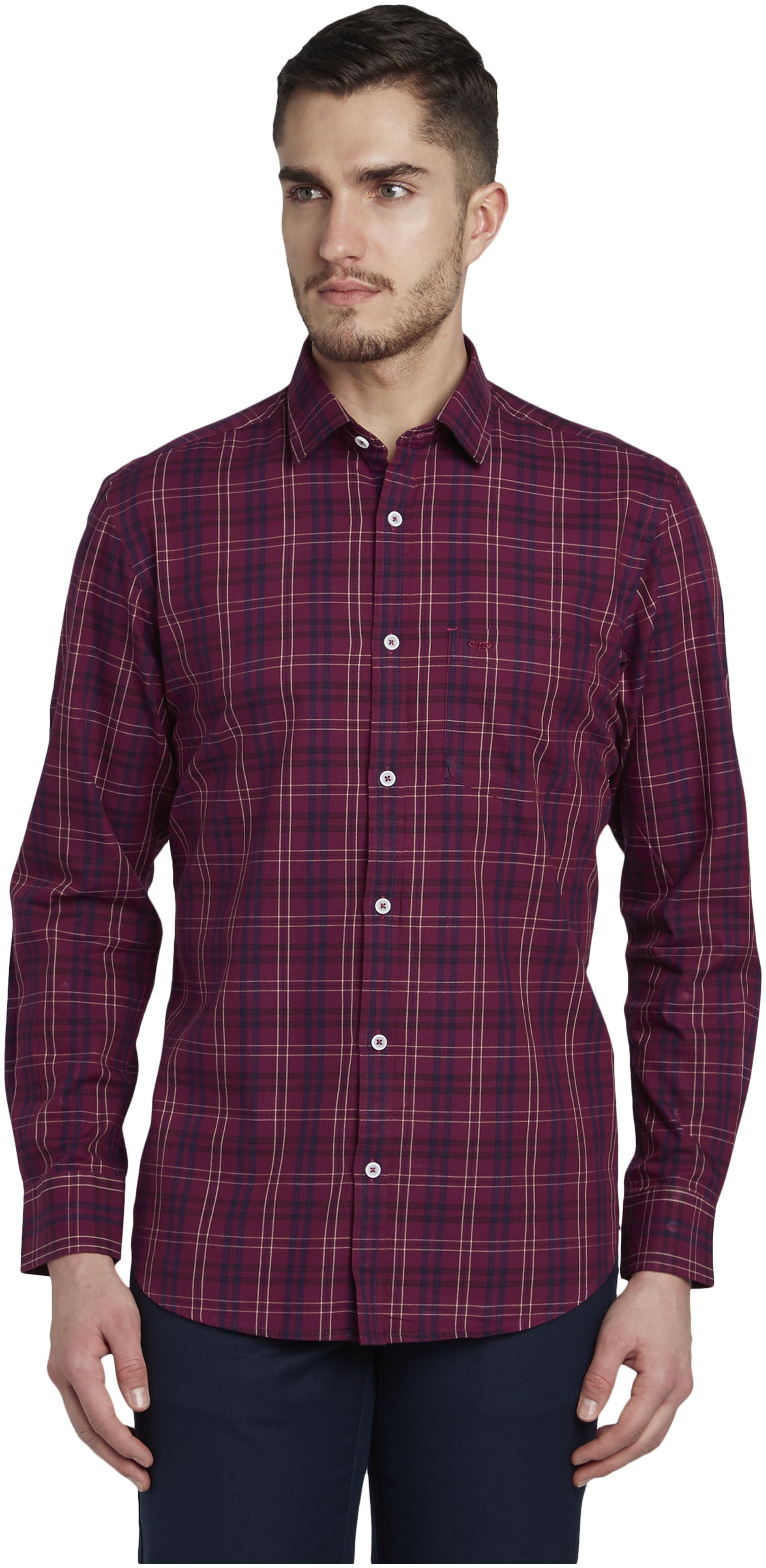 

ColorPlus Men Multi Checked Regular Fit Casual Shirt