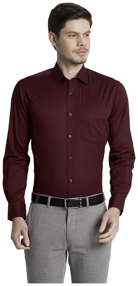 

ColorPlus Men Regular fit Formal Shirt - Maroon